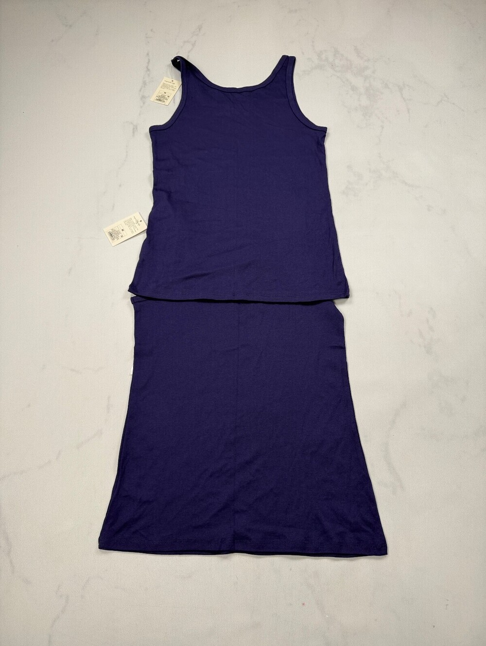 A New Day Tank Top Purple Current Minimalist Lot of 2 - Womens M